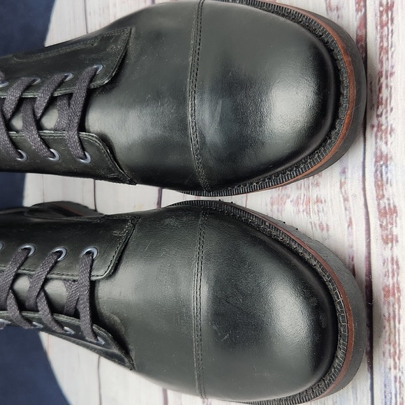 Timberland‎ | Kendrick Cap Toe Waterproof Oxford Black Shoes Men’s Size 9.5 - Picture 4 of 11